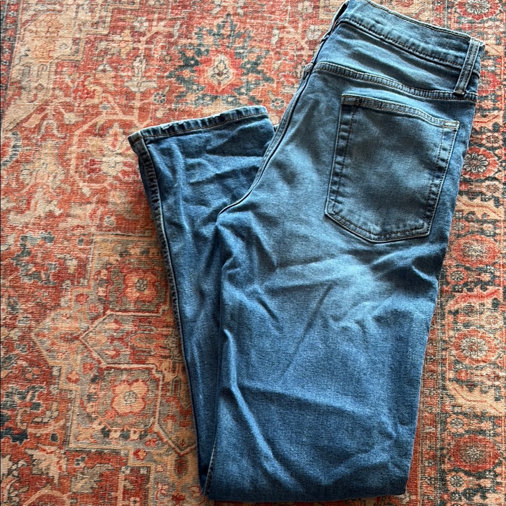 Goodfellow & Co Men's Slim Jeans - Deep Blue. Size 30x32